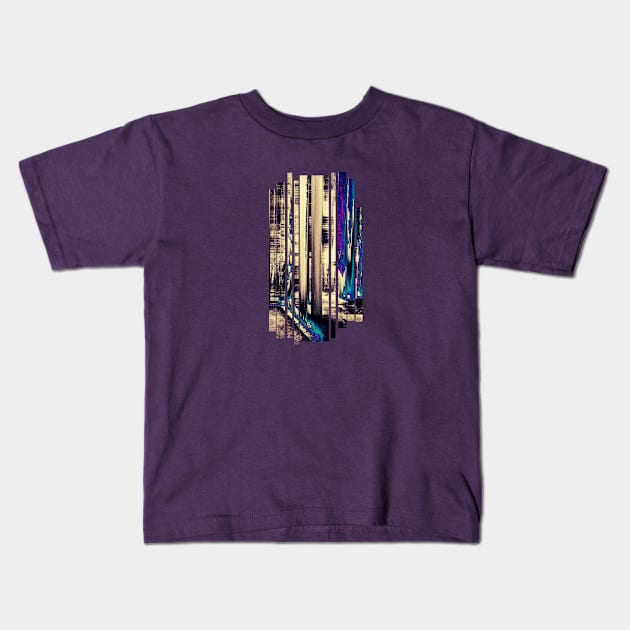 TV/VCR Repair Kids T-Shirt by casualteesinc